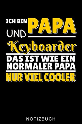 Agenda de piano A5 pour offrir à un papa claviériste passionné