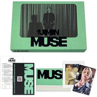 JIMIN OF BTS - [MUSE] (Weverse Albums Ver.) Booklet + QR Card + 3D Instant Photo + Photocard + 2 Extra Photocards