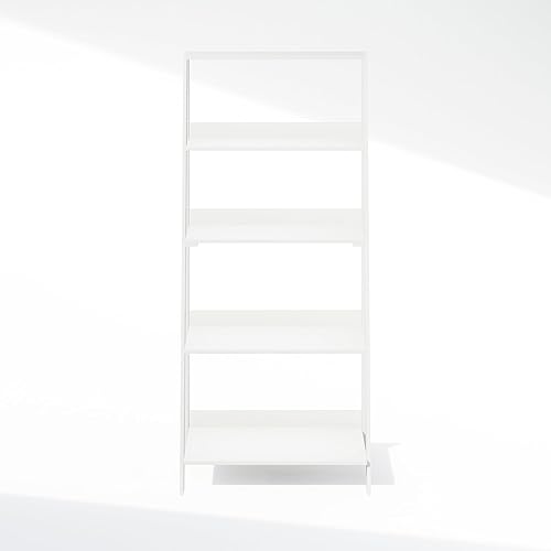 Miniatura 4 de Furinno Estante de exhibición de escalera, estante de escalera de 5 niveles, estantería de escalera, estantes de almacenamiento de exhibición, 13 x