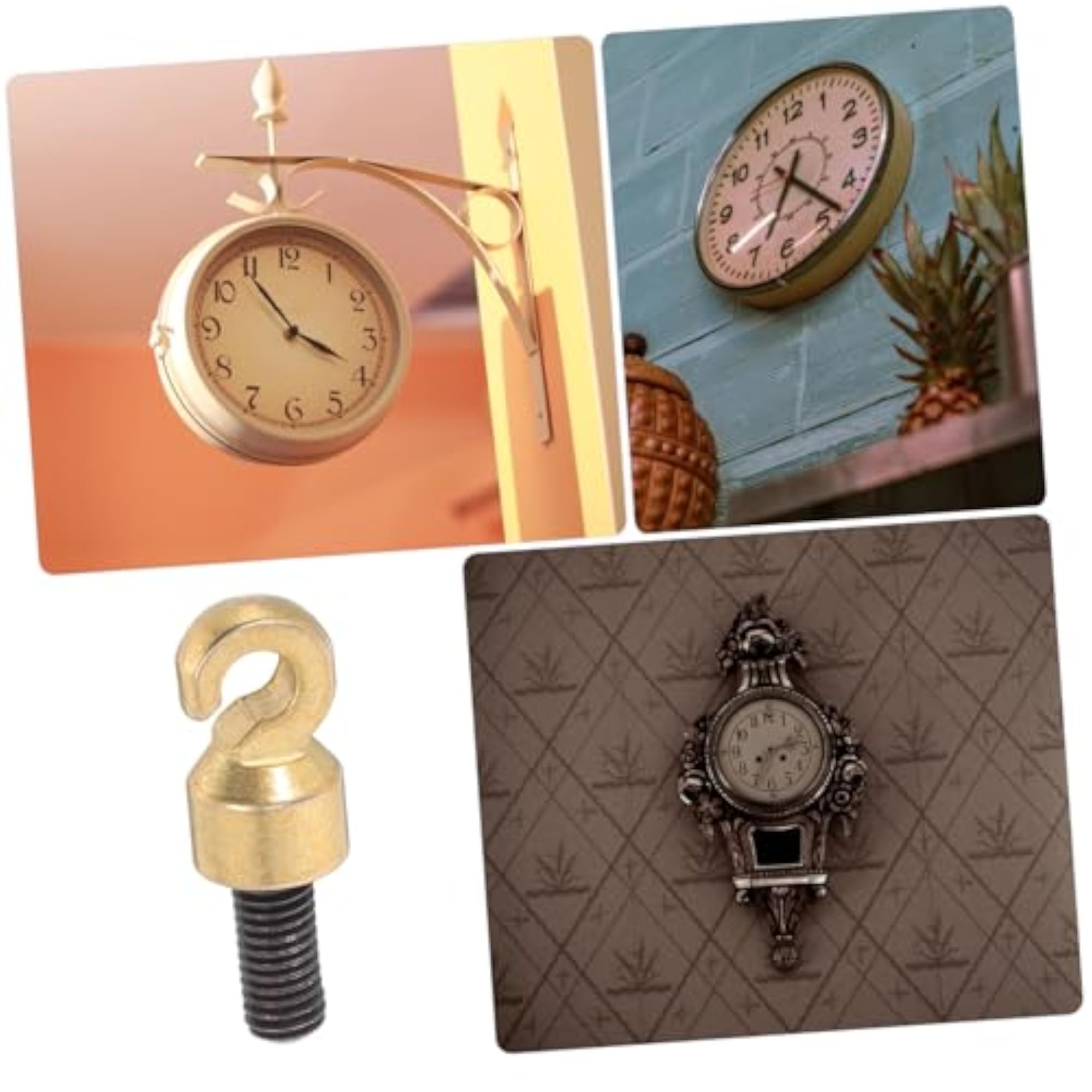 Weight Shell Hook Nut for Reliable Timekeeping, Clock Restoration
