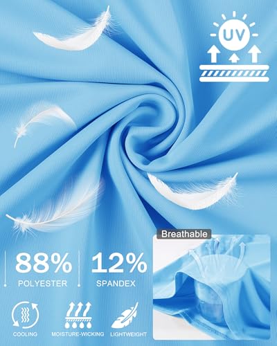 Hotfiary Boys Short Sleeve Rash Guard UPF 50+ Swim Shirt Youth Kids Neon Shirts Athletic Sun Water Surf Tee Quick Dry 5-14 Y4