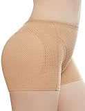 Carinaca Women Hip Dip Enhancer Padded Butt Lifting Underwear Seamless Panties Breathable Booty Shor