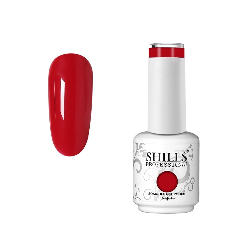 Soak-Off Gel Polish, Red, 15ml, UV/LED Cured, Shade 116-picture-22