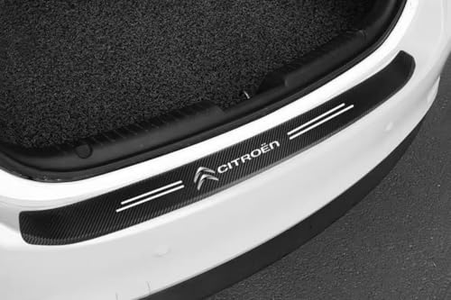 ZSKNT Auto Kofferraumschwelle für Citroen Berlingo 2018-2023, Kohlefaser Kratzfester Ladekantenschutz Einfach Anzubringen und zu Reinigen ZSKNT Auto Kofferraumschwelle für Citroen Berlingo 2018-2023, Kohlefaser Kratzfester Ladekantenschutz Einfach Anzubringen und zu Reinigen