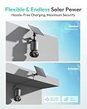 BOTSLAB 4K Security Camera Outdoor Wireless, No Subscription, 360° PTZ Solar Camera, Night Vision, Intelligent Recognition (Requires the Base Station H200 to Operate, Cannot be Used Independently) - Image 4