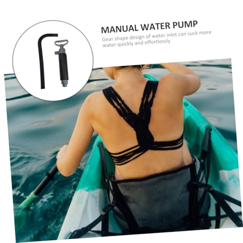 Pompe à eau manuelle plastique solide kit compact accessoire kayak