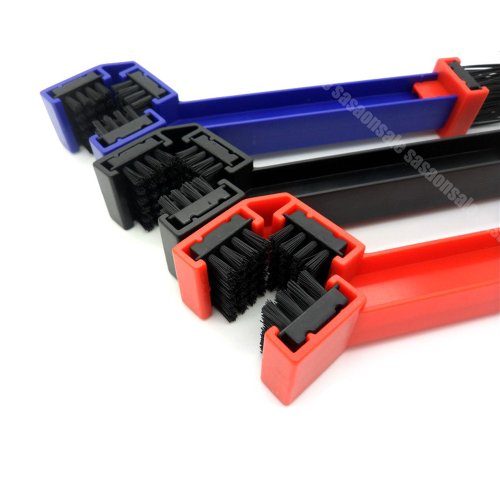 GTSpeed ® RED - Motorcycle Chain Grunge Brush