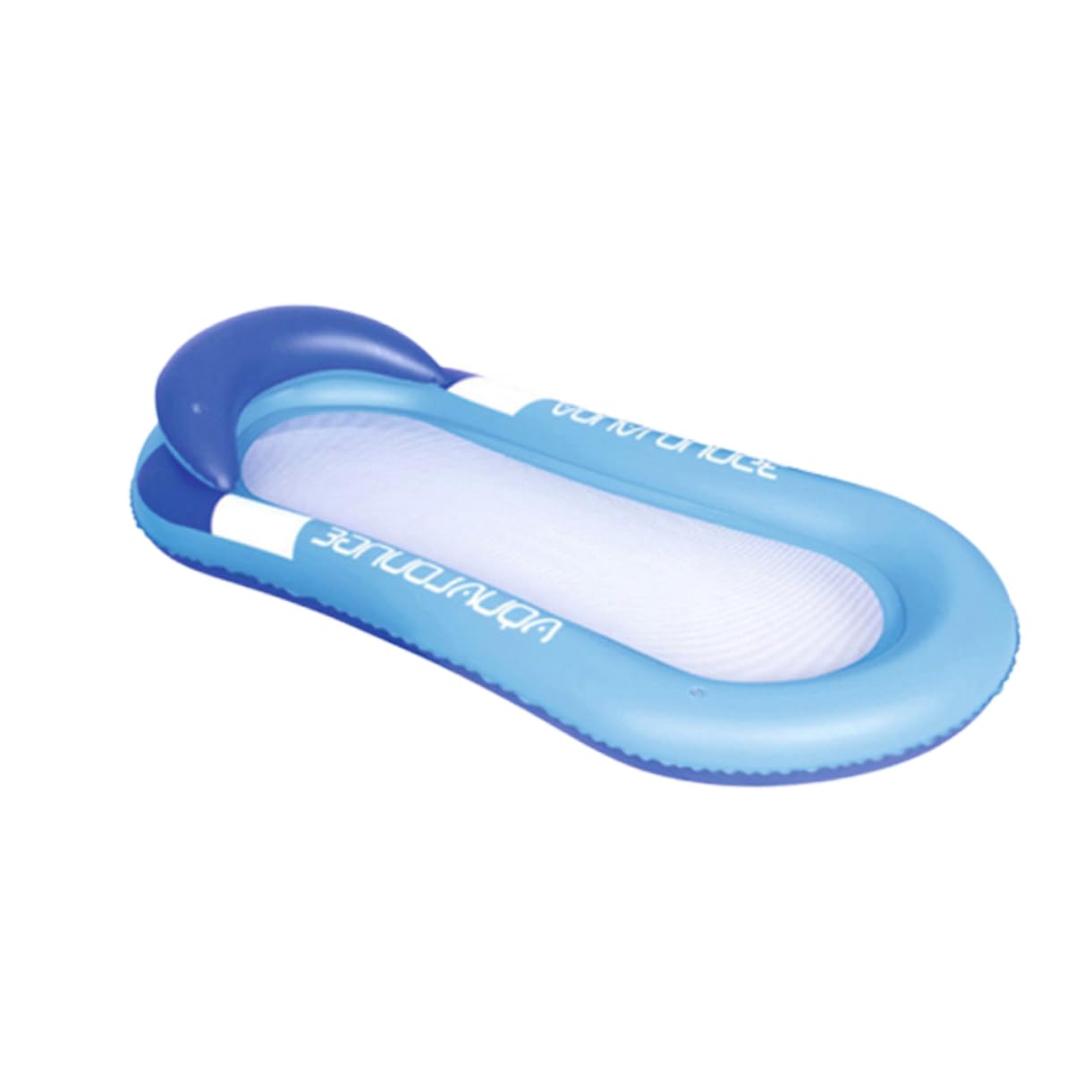 FELTECHELECTR Inflatable Pool Lounger Float Large Size PVC Swimming Ring Floating Row Relaxing Water