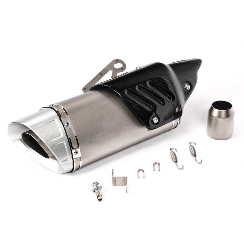 Echappement moto carbone 51mm idéal pour balades et trajets quotidiens Z900