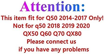 Image of Illuminated LED Light Car Front Grille Emblem Badge Chrome or Black Edition RGB Style for Infiniti Q50 14-17 (Black RGB)
