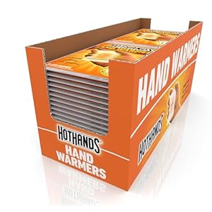 HotHands Hand Warmers – Long Lasting Safe Natural Odorless Air Activated Warmers – Up to 10 Hours of Heat – 40 Pair
