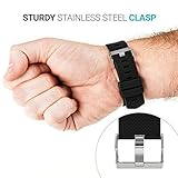 Panda Bobo Compatible with Fitbit Charge 2 Strap Replacement Band Classic Wristband (Small, Deep Purple) - Image 5