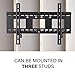 SANUS Universal 3-Stud Tilting TV Wall Mount for 50