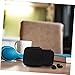 QUMIIRITY 2Pcs Storage Bag Earphone Organizer with Mesh Pocket for Travel Work Cables Devices from Scratches and Bumps Compact Design for Easy Carrying