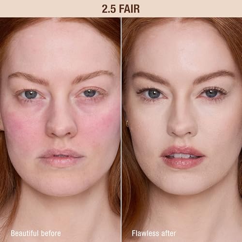 Charlotte Tilbury AIRbrush Flawless Blur Concealer - Longwear Concealer for Dark Circles, Blemishes, Redness & More - Hydrating, Crease-Proof & Full Coverage with a Natural Matte Finish