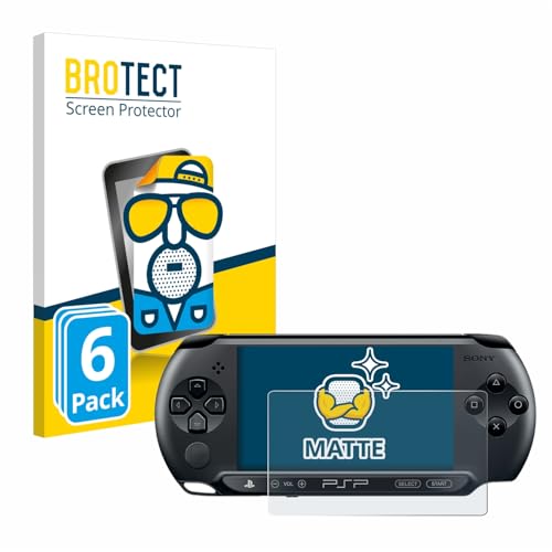 BROTECT Entspiegelungs-Schutzfolie für Sony PSP 1004 (6 Stück)
