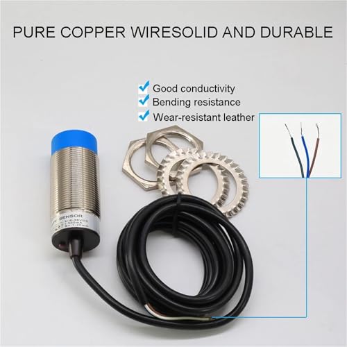 Evite desbordamientos con el sensor de proximidad capacitivo M30 PNP NC de 20mm 6
