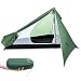 GEERTOP Portable 1 Person Backpacking Tent - Ultralight 3 Season Single Camping Tent Waterproof & Lightweight Trekking Pole (Not Include) Tent for Camp, Hiking, Traveling - Easy Set up