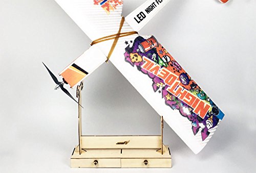 Soporte expositor de balsa madera contrachapada para avión de espuma VT01 5