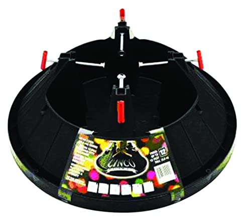 Cinco Plastic Black Christmas Tree Stand 12 ft. Maximum Tree Height
