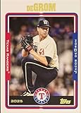 2025 Topps Archives #285 Jacob deGrom Texas Rangers Baseball Card - Sportscard Superstore
