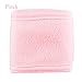 Produktbild FISISZ Weiche Frauen Gesichts Haarband Make-up Wickelkopf Reinigungstuch Stirnband verstellbare Stretch Handtuch Duschhauben Make-up Haarband, rosa