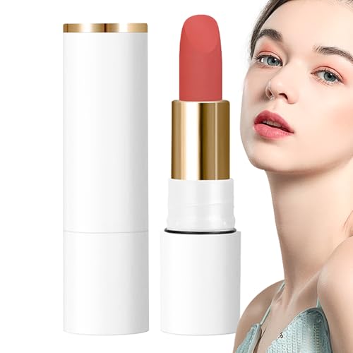 Zubehors Barra De Labios Mate De Larga Duración - Gloss Labial Con Color - Pintalabios Portátil Y Nutritivo Para Mujeres Y Niñas Amantes De La Belleza Y