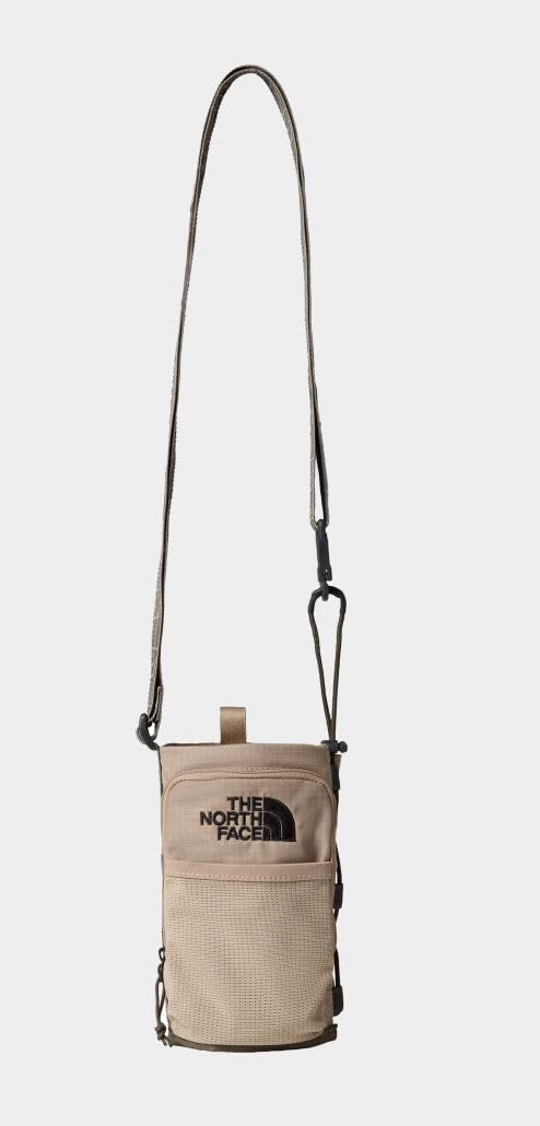 The North Face Men's Borealis 1L Water Bottle Holder, Mushroom Grey