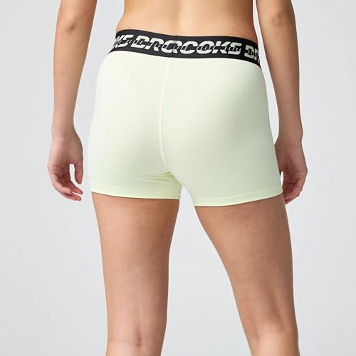 Brooks Women’s PR Elite 3" Short, Mid-Rise Compression Running Shorts, Quick-Drying Fabric with Fitted Performance Fit - Luminary/Black - X-Large - image 2