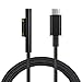 Produktbild Sisyphy Surface USB-C Ladekabel, 1.8M Nylon Geflochtene, Kompatibel mit Microsoft Surface Pro7 Go2 Pro6 5/4/3 Surface Laptop1 / 2/3 & Surface Book, Funktioniert mit 45W 15V3A USBC-Ladegerät