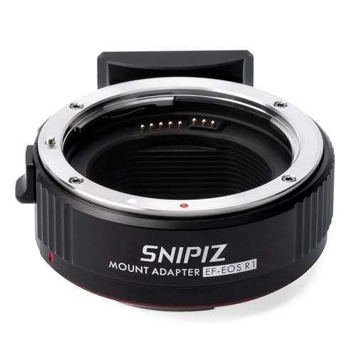 Snipiz JYC-03386 Lens Mount Adapter Ef-Eos R Auto-Focus Lens Converter Compatible With Canon Ef/Ef-S Lens For Canon R Mount Camera Eos R thumb #1