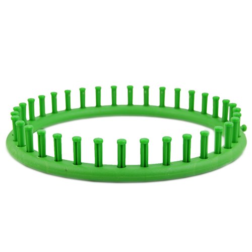 Estone 14Cm/19Cm/24Cm Classical Round Circle Hat Knitter Knifty Knitting Knit Loom Kit (24Cm(Green)) #TOP3