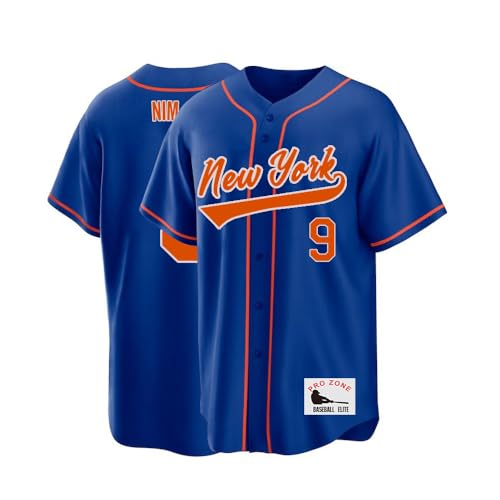 Custom Mens/Womens/Youth Baseball Stitched T-Shirt for Sports Fan