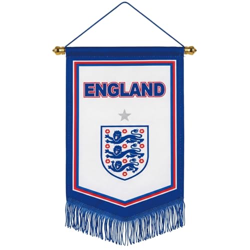 YOFANUP England Soccer Team Flag, Soccer Flag for World Cup, Double-sided Flag, Waterproof, Team Flag for Soccer Fans (England)
