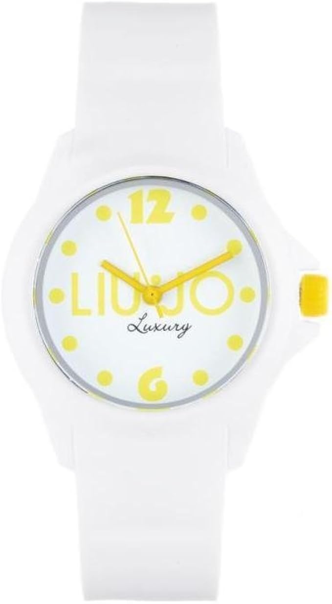 Liujo Orologi Tlj268 – Orologio, cinturino in gomma colore bianco :  Amazon.it: Orologi