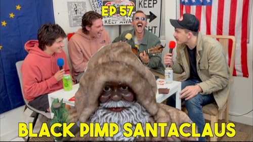 Black Pimp Santa Clause Episode 57 asleep on a Forklift