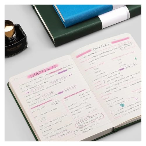 Carnet de notes A5 idéal pour offrir en cadeau avec couverture rigide en cuir - 6
