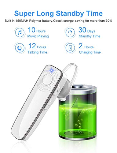 New bee Bluetooth headset mobiele telefoon ultralichte draadloze in-ear bluetooth headset met stereogeluid handsfree… - Image 4