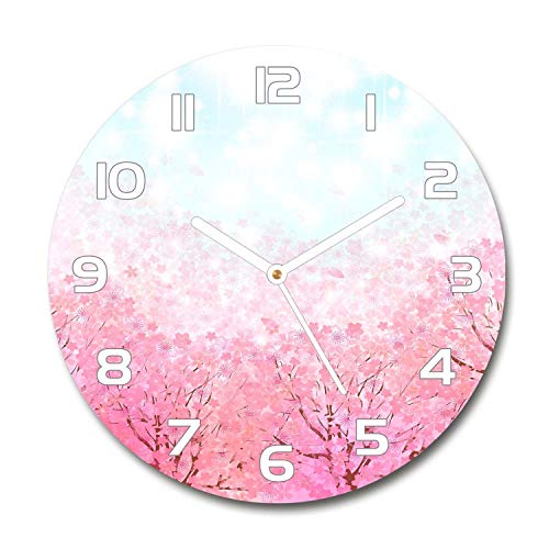 Horloge design en verre de sécurité impression haute définition - 2