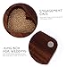 LALADEFIEE Heart-shaped Jewelry Box with Concave Design for Rings and Necklaces Space-saving Jewelry Display Case Fashionable Couple Ring Box for Valentine S Day