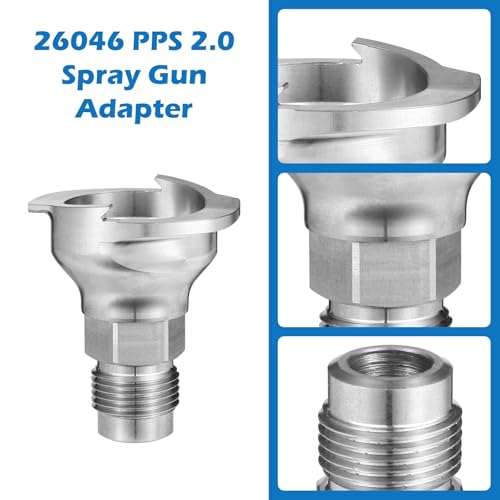 Image of 26046 PPS 2.0 Spray Gun Adapter #S15 3 /8 Inch Male 19 Thread BSP for 3M
