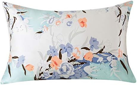 SLPBABY Silk Pillowcase for Hair and Skin with Hidden Zipper Print (Standard, Pattern11)