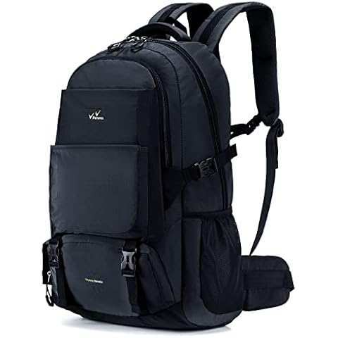 BAGZY Mochila Senderismo 70L 800D Nailon Impermeable Cover