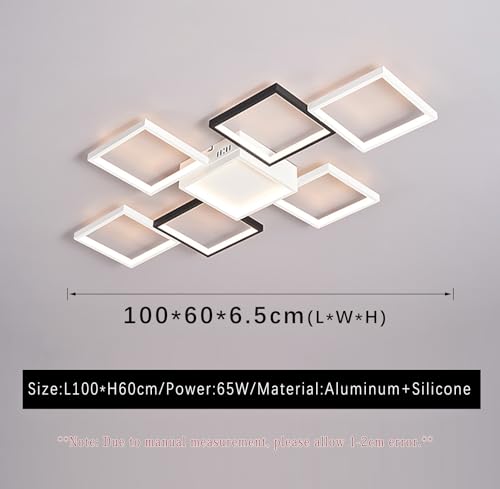Plafonnier LED dimmable pour ajuster la lumière du salon sans effort