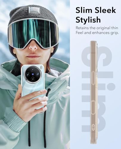 Image of Jkobi Lifetime Anti-Yellow Clear Back Case Cover for Vivo X100 Pro 5G (Sleek Hard Crystal | Shockproof and Camera Protection)