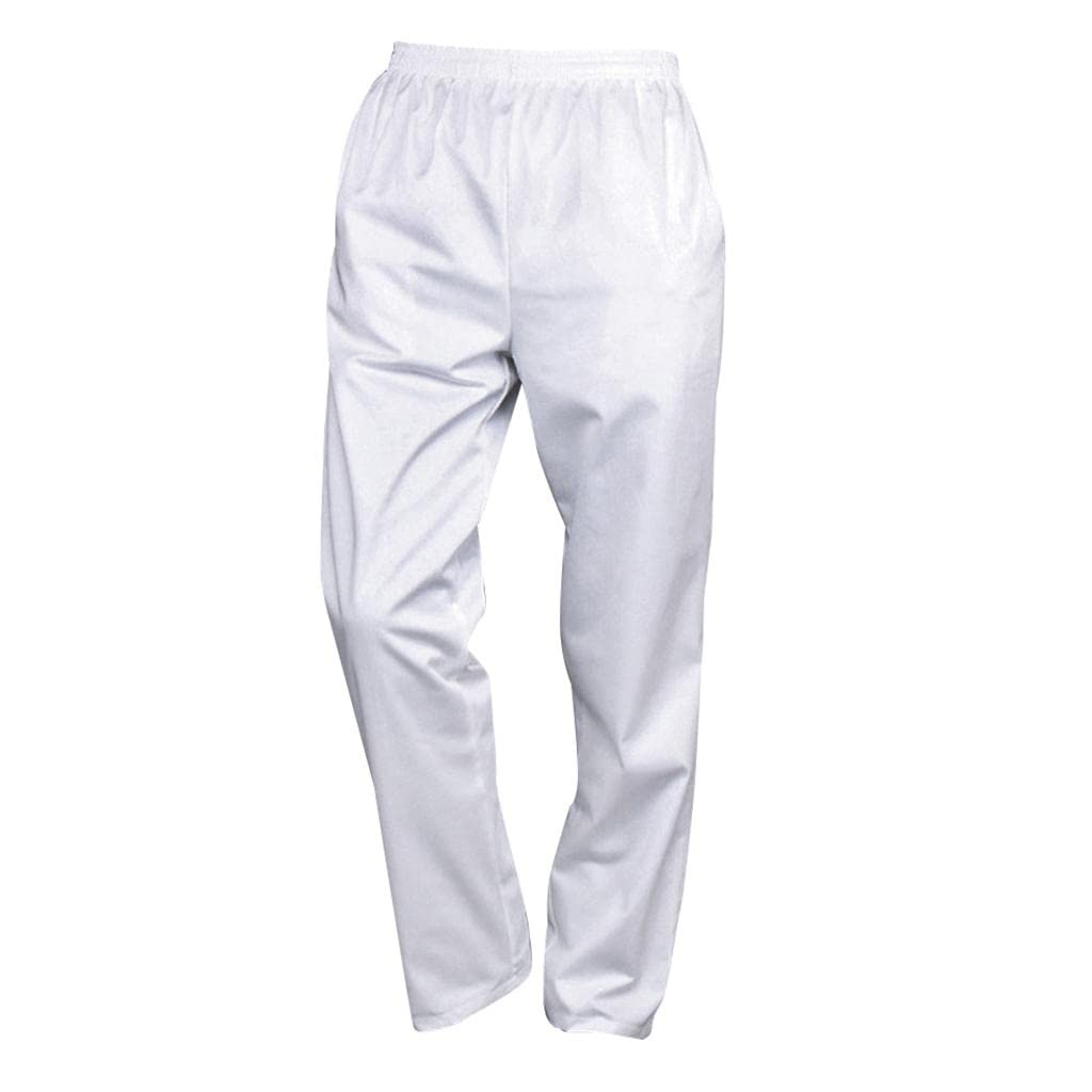ATORSE™ Chef Baggy Pants, Chef Uniform, Cook, Culinary Appare White 5Xl|Business & Industrial | Restaurant & Catering | Uniforms & Aprons | Restaurant Uniforms