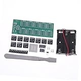 ZBIianxer Elektronisches Löt Trainingsboard mit losen Komponenten, ideal für Chip Schweißübungen und Bildung Elektronik Lehrbrett