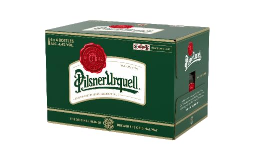 Pilsner Urquell Beer Bottle, 24 x 330ml : Amazon.sg: Grocery