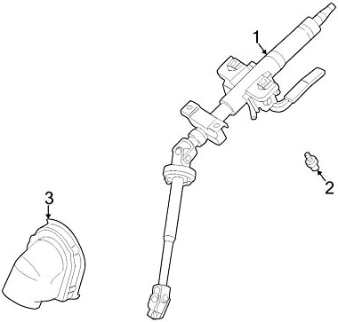 Chrysler OEM Steering Column Bolt 06506382AA Image 2
