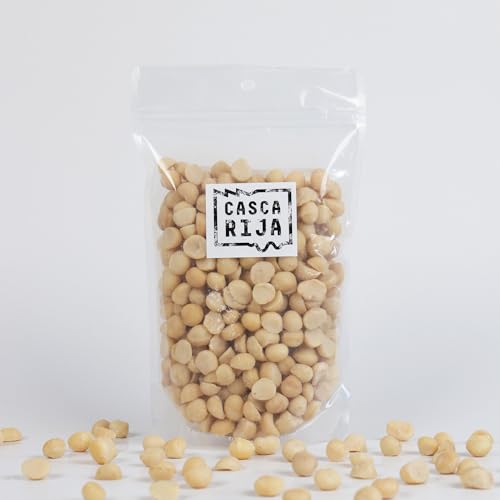 CASCA RIJA: Nuez de Macadamia 500g | Sin Aceite, Sin Conservantes y Sin Sal Añadido | 100% Natural, Vegano